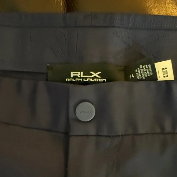 RLX Ralph Lauren Navy Straight Leg Pants
